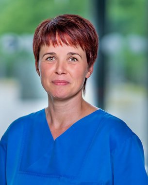 Petra Knips, Pflegerische Bereichsleitung Strahlentherapie und Palliativstation im Haus Dessauer